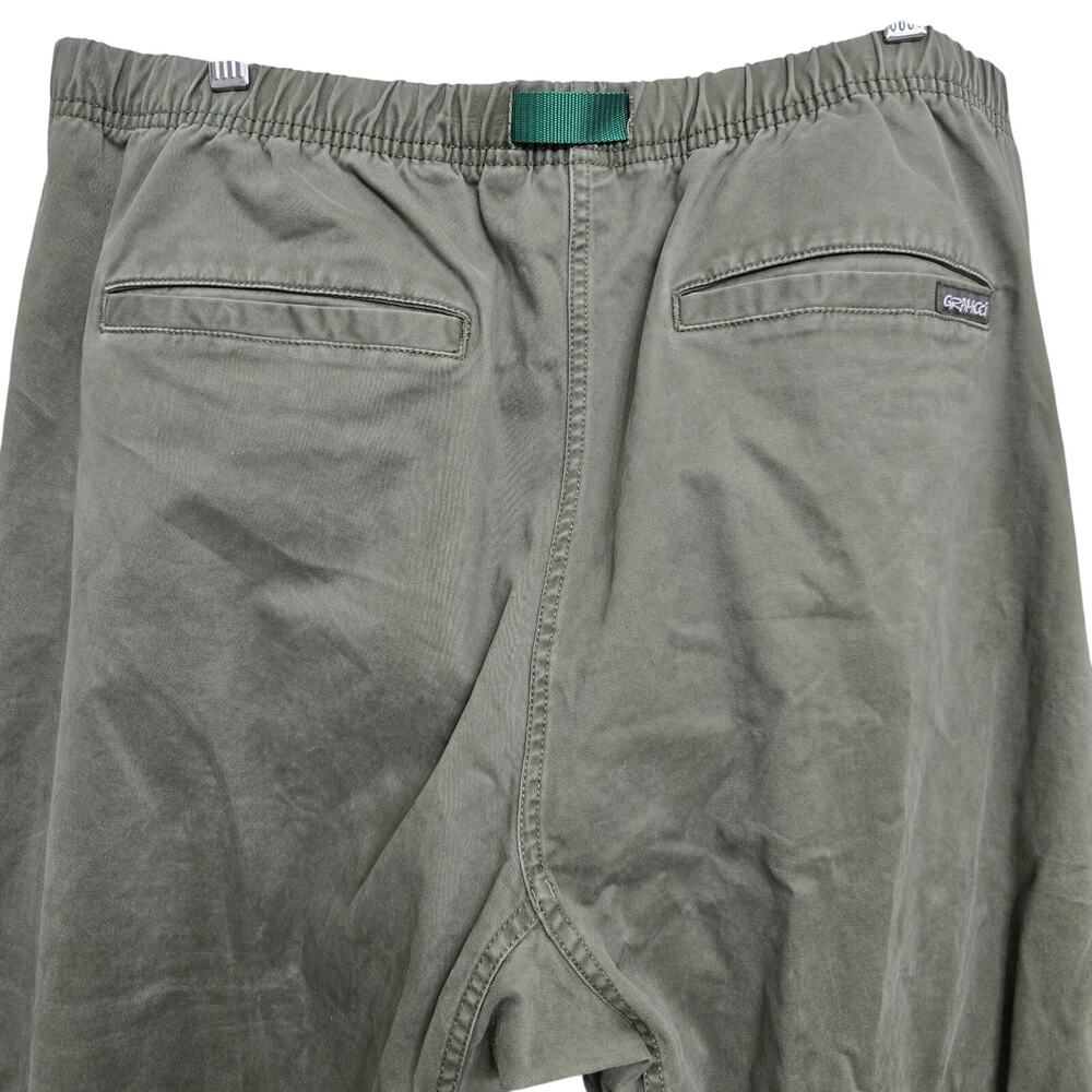 Vintage Gramicci Mens Gorp Climbing USA Made Straight Leg G-Pant Olive Green XL - Picture 6 of 12
